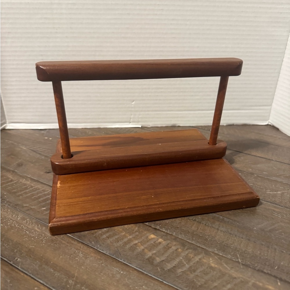 Wooden Napkin Display Stand